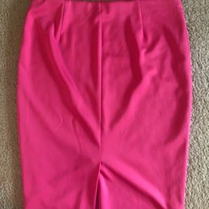 PRICE DROP! NYC&Co pink knee length stretch skirt